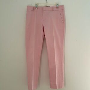 Banana Republic Pale Pink Hamilton Pants sz 4